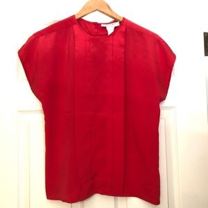 Vintage 80s mod blouse 🍒